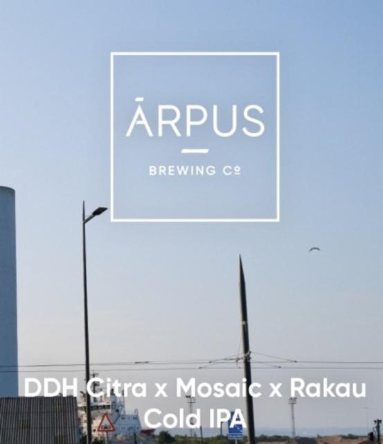 DDH Citra x Mosaic x Rakau Cold IPA 6.5%, Ārpus Brewing Co., Latvia