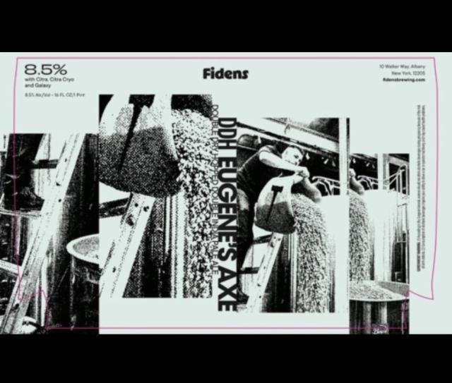 DDH Eugene's Axe 8.5%, Fidens Brewing Co., United States