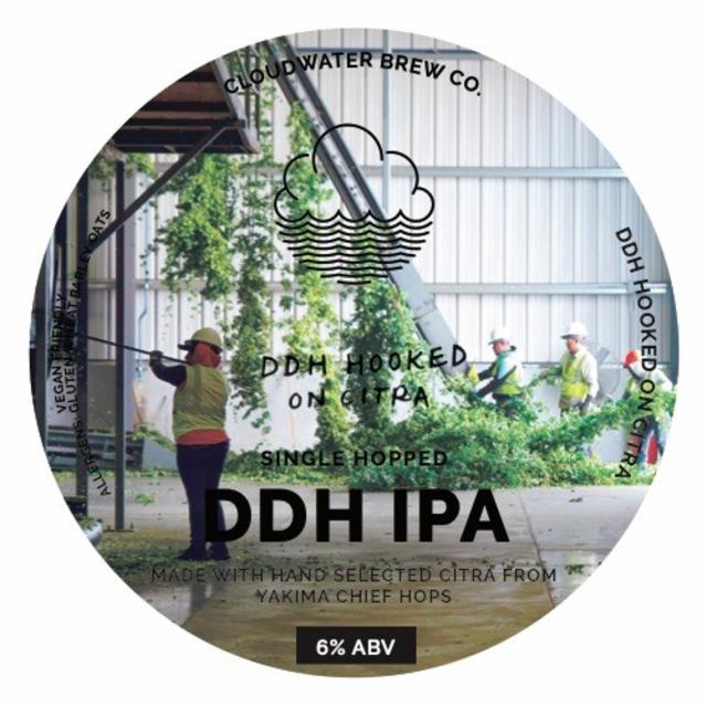DDH Hooked On Citra 6.0%, Cloudwater Brew Co., England