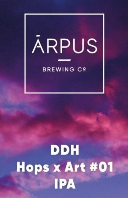 DDH Hops x Art #01 IPA 6.8%, Ārpus Brewing Co., Latvia