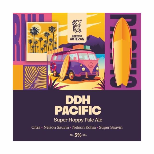ddh pacific 5.0%, Browar Artezan, Poland