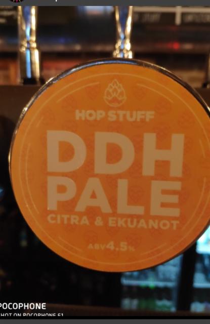 DDH Pale Citra & Ekuanot 4.5%, Hop Stuff Brewery, England