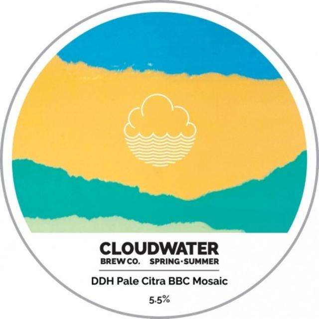 Spring•Summer DDH Pale Citra BBC Mosaic 5.5%, Cloudwater Brew Co., England