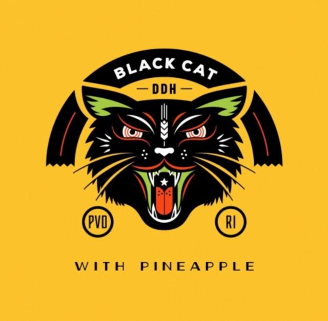 DDH Pineapple Black Cat 5.2%, Long Live Beerworks, United States