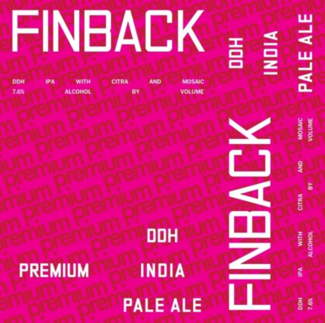 DDH Premium 7.6%, Finback Brewery, United States