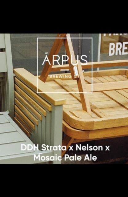 DDH Strata x Nelson x Mosaic Pale Ale 5.5%, Ārpus Brewing Co., Latvia