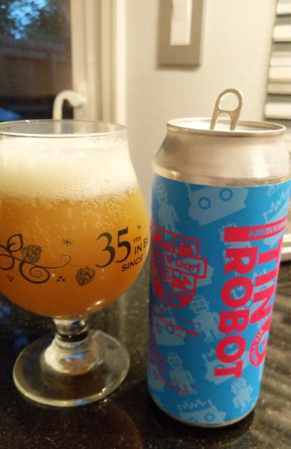 DDH Tin Robot Anniversary IPA 7.2%, Finkel & Garf Brewing Company, United States