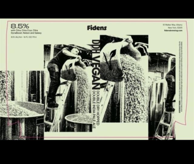 DDH Vegan 8.5%, Fidens Brewing Co., United States