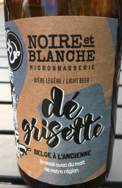 De grisette 4.2%, Noire Et Blanche, Canada