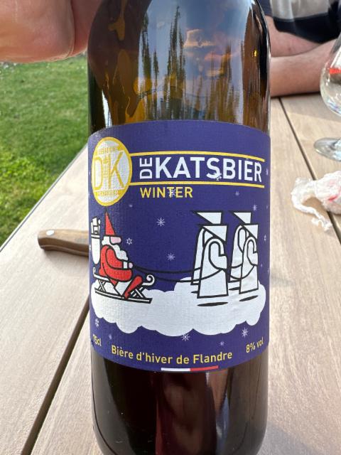 De Katsbier Winter 8.0%, Brasserie De Katsbier, France