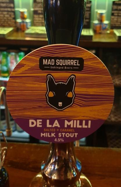 De La Milli 4.5%, Mad Squirrel Brewing, England