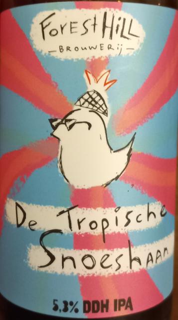 De Tropische Snoeshaan 5.3%, Brouwerij ForestHill, Netherlands