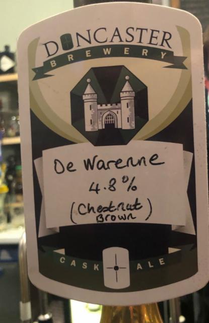 De Warenne 4.8%, Doncaster Brewery, England