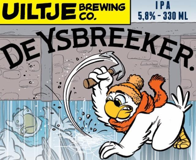 De Ysbreeker 5.8%, Uiltje Brewing Co, Netherlands