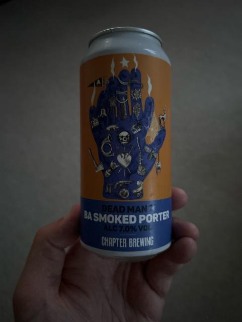 Dead Man 7 BA Smoked Porter 7.0%, Chapter Brewing Company Limited, England