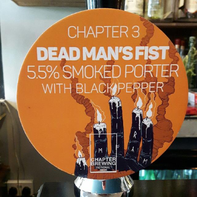 Chapter 3 Dead Man's Fist 5.5%, Chapter Brewing Company Limited, England