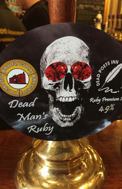 Dead Man's Ruby 4.9%, Brunswick Brewing Company, England