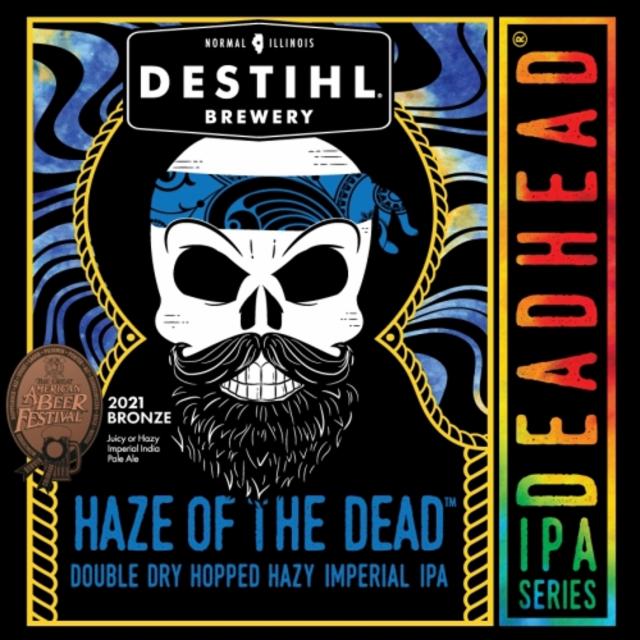 Deadhead IPA Series: Haze of the Dead 8.5%, Destihl Brewery, United States