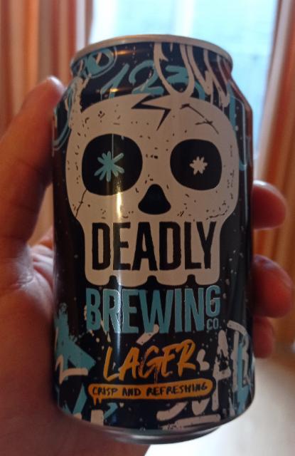 Deadly Brewing Company Lager 4.0%, Aldi Ireland, Ireland