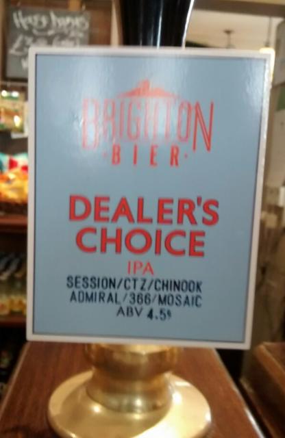 Dealer's Choice 4.5%, Brighton Bier, England