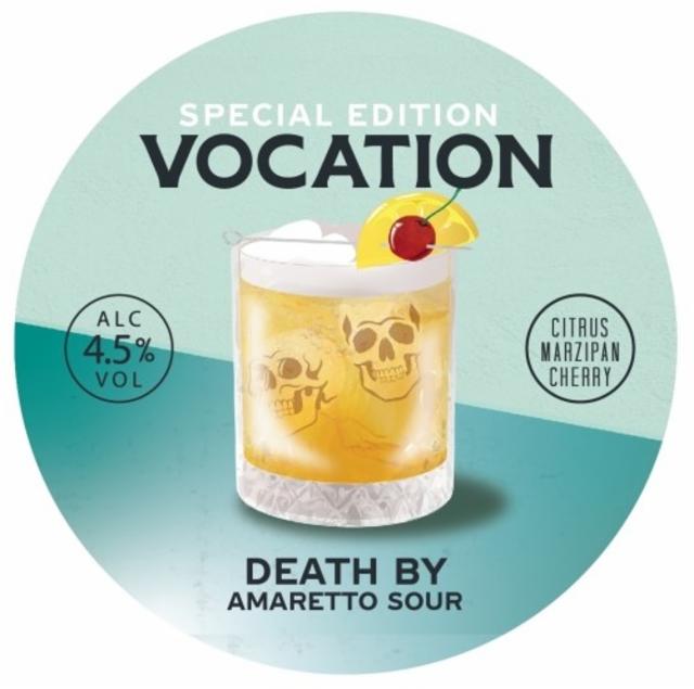 Death By Amaretto Sour 4.5%, Vocation Brewery, England