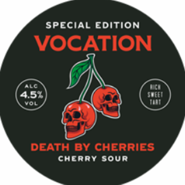 Death by Cherries 4.5%, Vocation Brewery, England