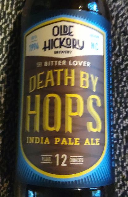 Death by hops 7.0%, Olde Hickory Brewery, United States