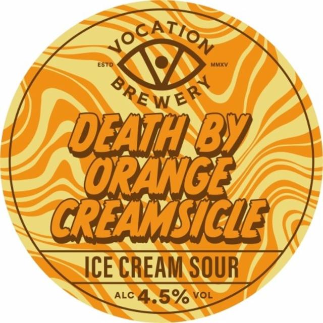 Death By Orange Creamsicle 4.5%, Vocation Brewery, England