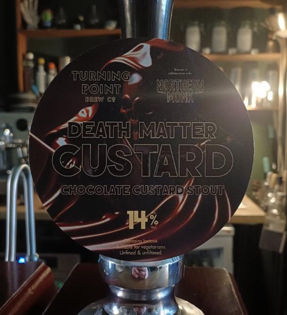 Death matter custard 14.0%, Turning Point Brew Co., England