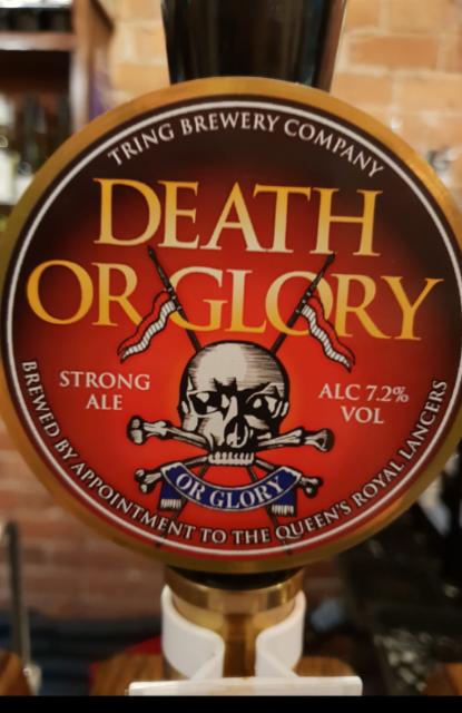 Death Or Glory 7.2%, Tring Brewery, England