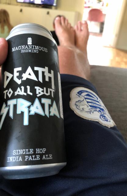 Death to all but strata 6.5%, Magnanimous Brewing, United States