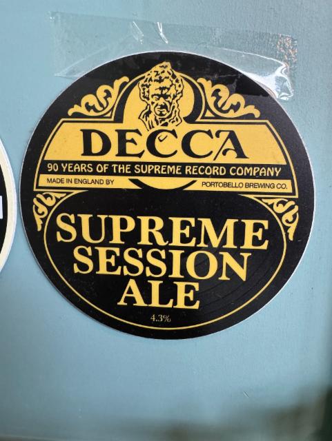 Decca, Portobello Brewing