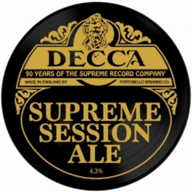 Decca Supreme Session Ale 4.3%, Portobello Brewing, England