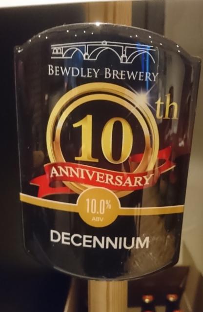 Decennium 10.0%, Bewdley Brewery, England