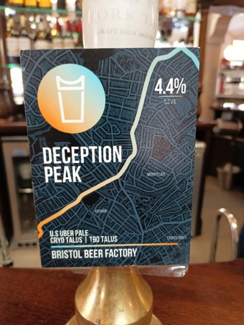 Deception Peak 4.4%, Bristol Beer Factory, England