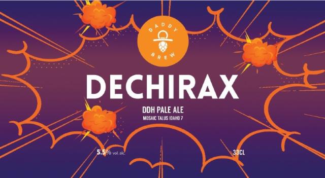 Dechirax Mosaic Talus Idaho 7 5.5%, Daddy Brew, France