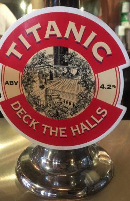 Deck The Halls 4.2%, Titanic Brewery, England