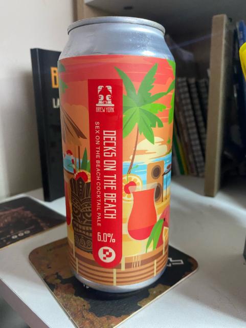 Decks on the Beach 6.0%, Brew York, England
