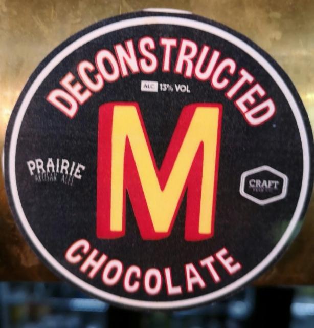 Deconstructed Bomb! Chocolate 13.0%, Prairie Artisan Ales, United States