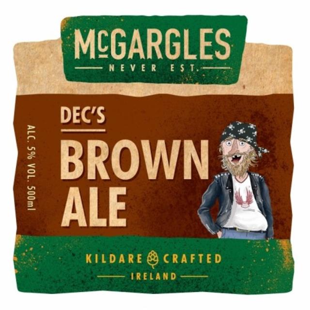 Dec's Brown Ale 5.0%, McGargles, Ireland