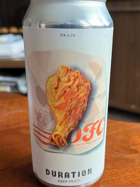 Deep Fried 6.2%, Duration Brewing, England