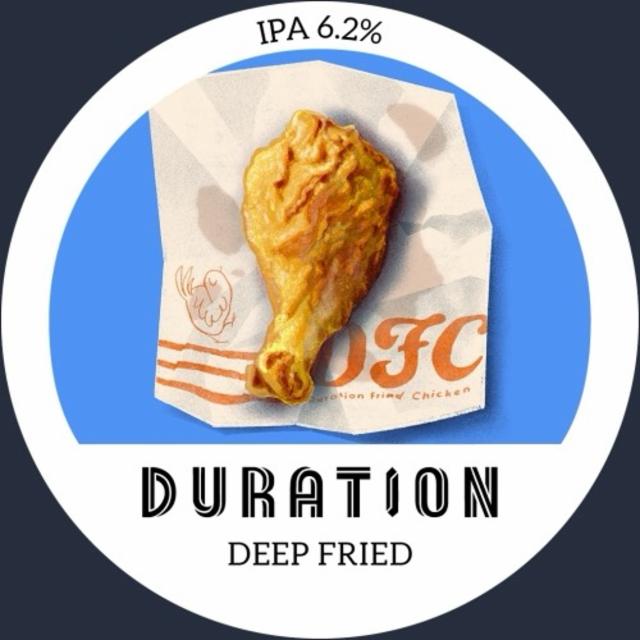 Deep Fried 6.2%, Duration Brewing, England