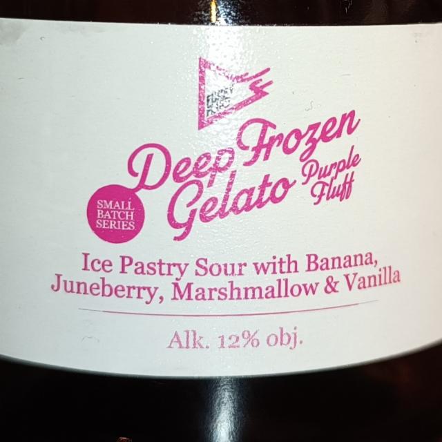 Deep Frozen Gelato: Purple Fluff 12.0%, Funky Fluid, Poland
