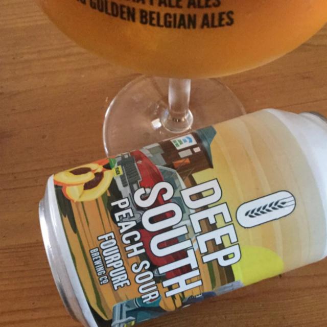 Deep South Peach Sour 3.7%, Fourpure Brewing Co., England