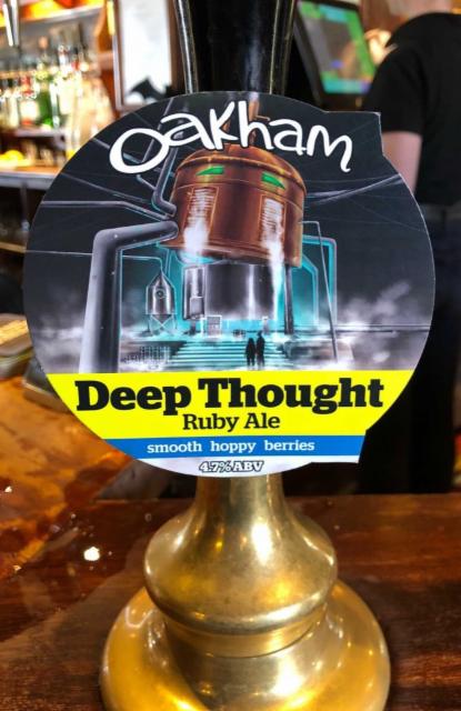 Deep Thought 4.7%, Oakham Ales, England