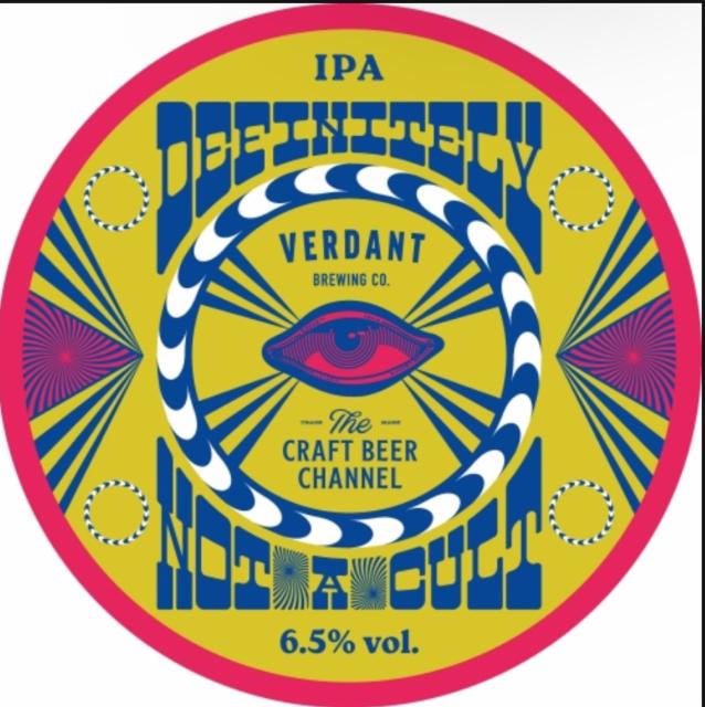 Definitely Not A Cult 6.5%, Verdant Brewing Co., England