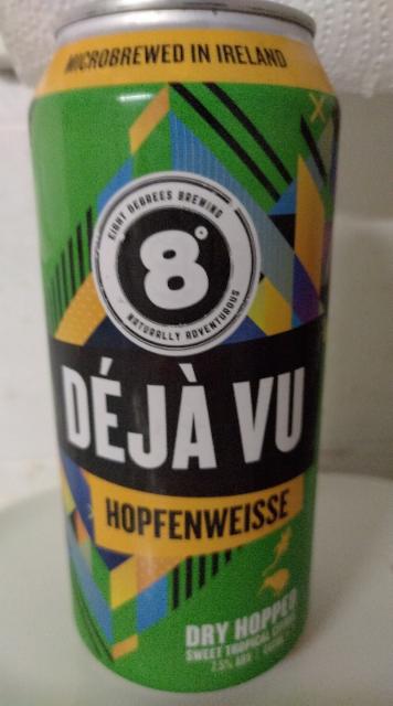 Déjà Vu 7.5%, Eight Degrees Brewing, Ireland