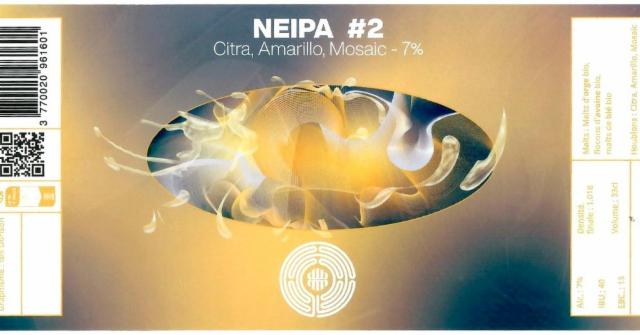 Delabonne NEIPA #2 7.0%, Brasserie Delabonne, France