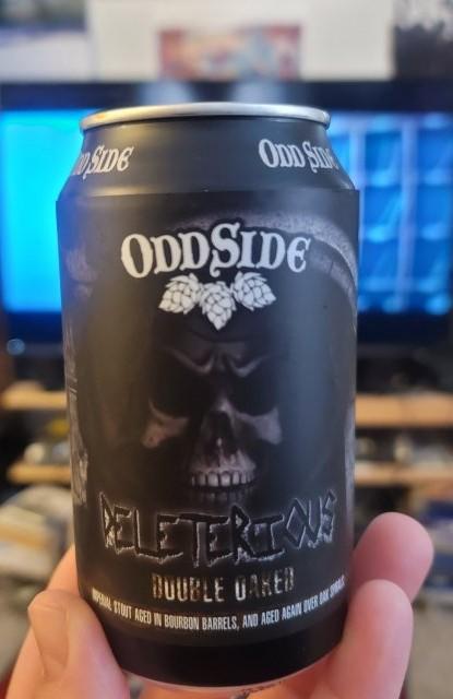 Deleterious Double Oaked (2021) 14.6%, Odd Side Ales, United States