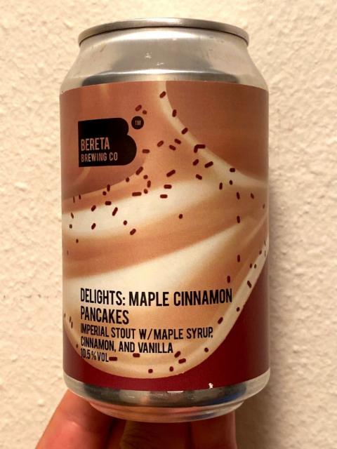 Delights: Maple Cinnamon Pancakes 10.5%, Bereta Brewing Co, Romania